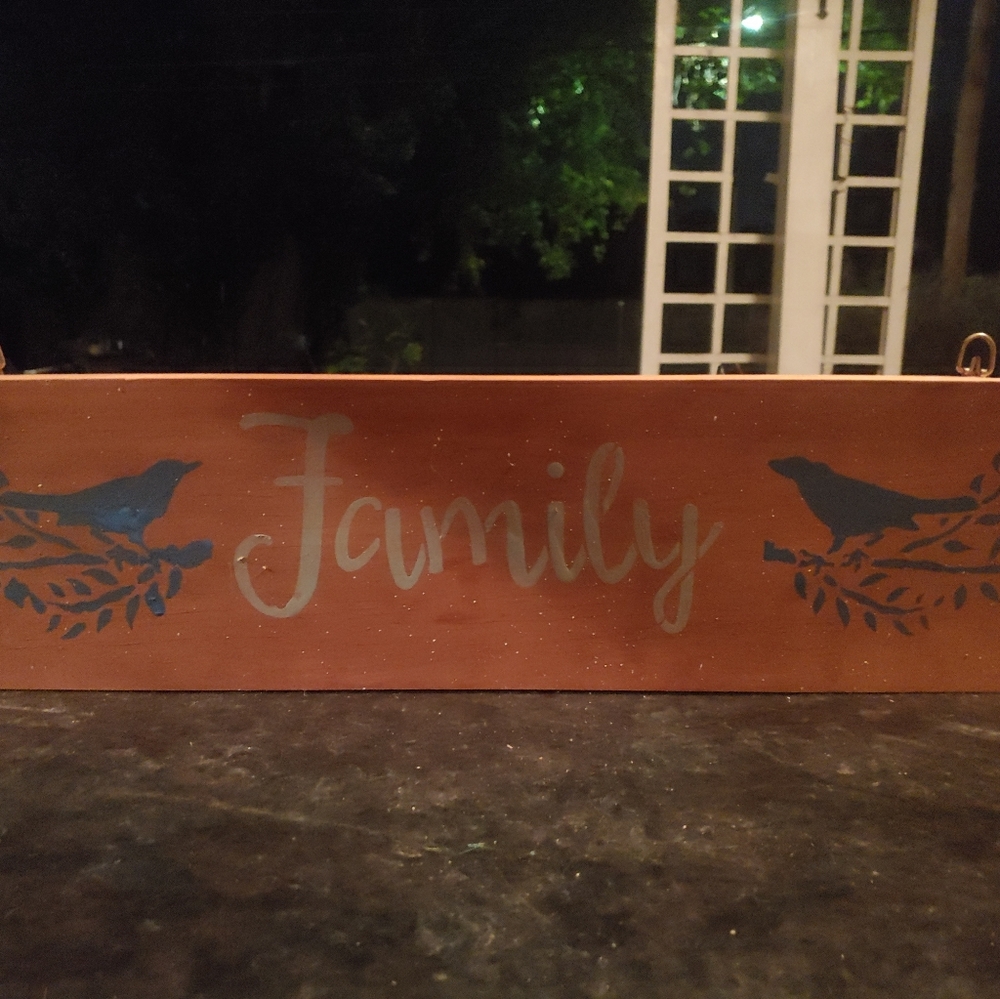 "Family" Wall Plaque
